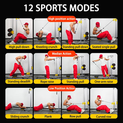 Home Gym LAT Pull Down Machine