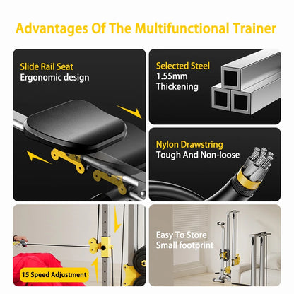 Home Gym LAT Pull Down Machine