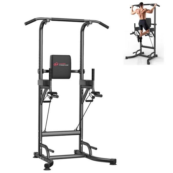 Power Tower Dip Station Pull Up Bar